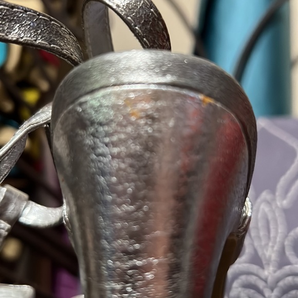 Never Worn Silver T strap Unlisted Heels - Picture 4 of 5